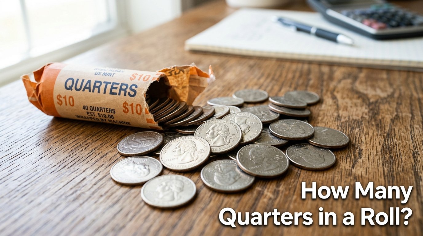 How Many Quarters Are in a Roll? (Count, Value & Dollar Amount Explained)