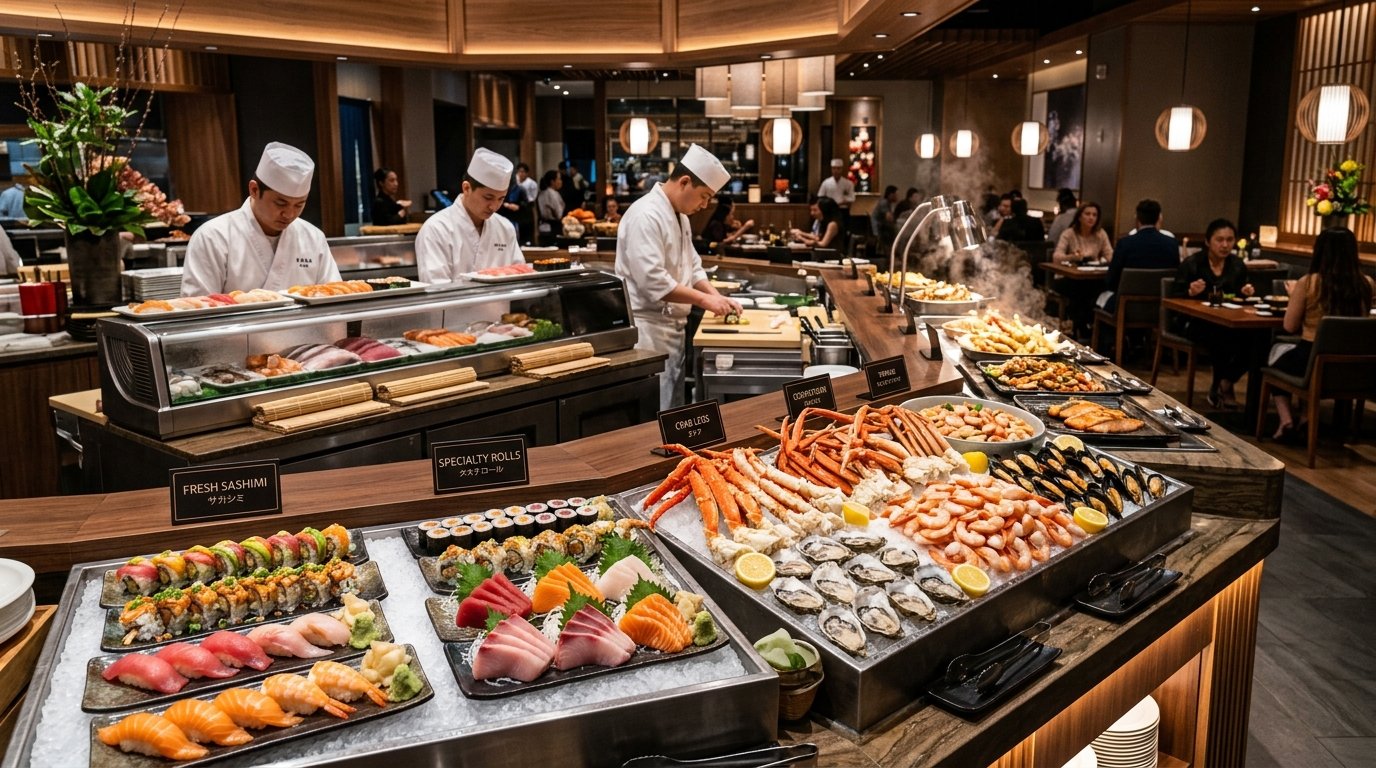 Sora Sushi & Seafood Buffet: Menu, Prices, Location, Hours & Customer Reviews